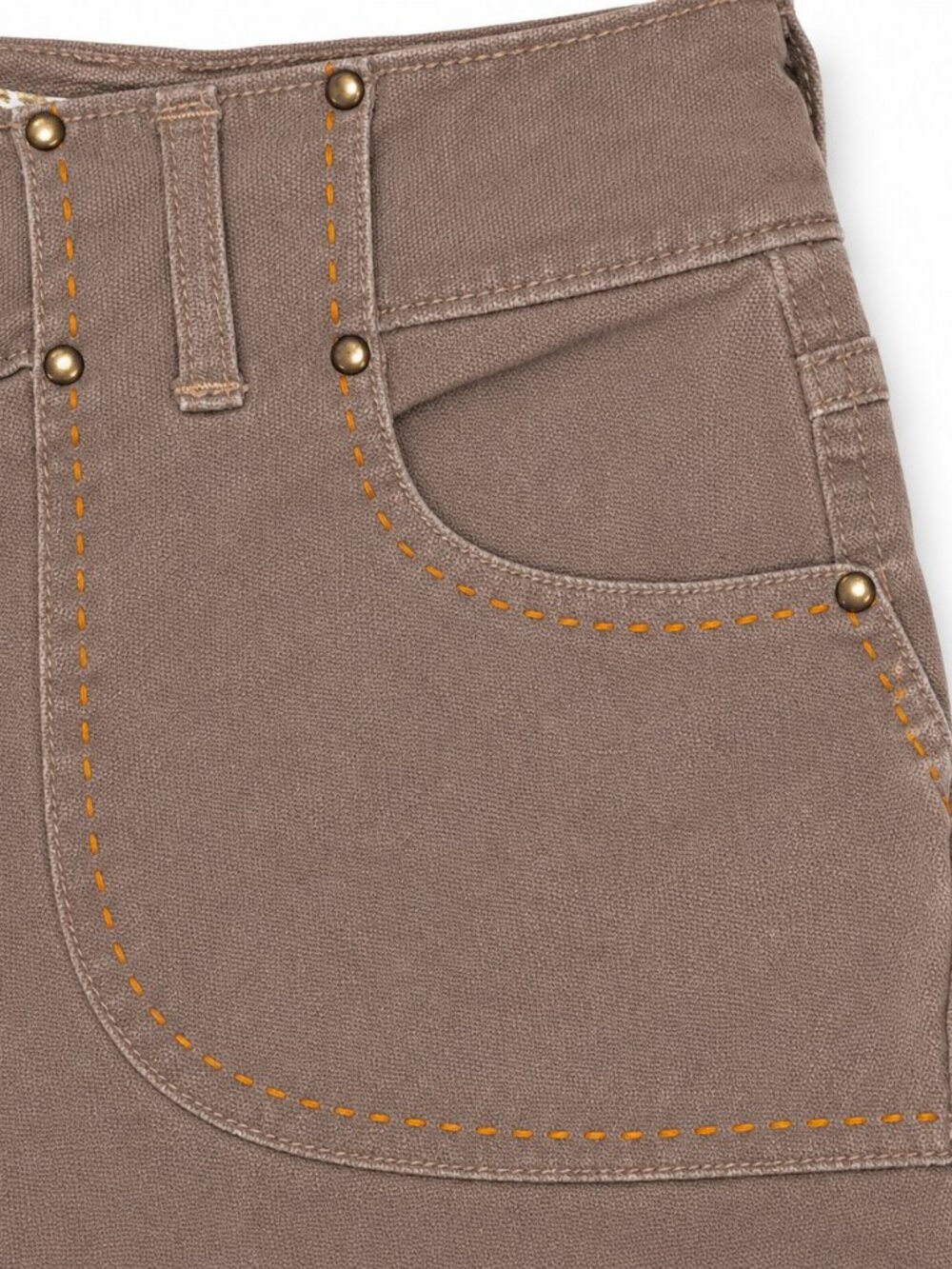Women's Junior's SIZE 9 Taupe Bootcut Stretch Mid Rise PLUGG brand - Picture 9 of 16